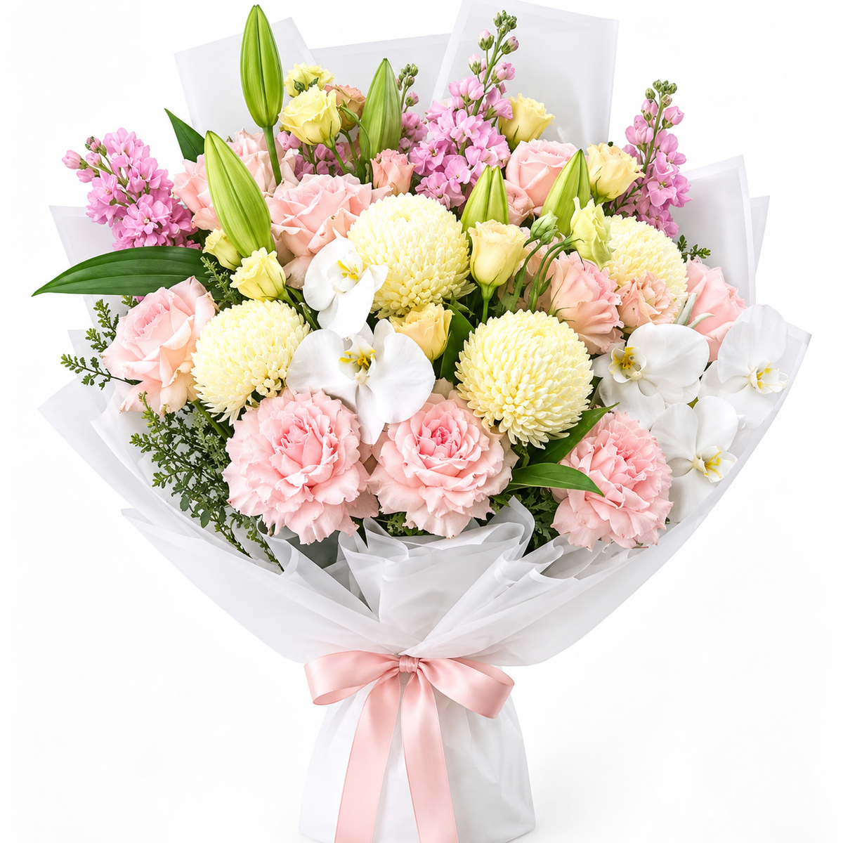 Blush Elegance Luxury Bouquet 🌸