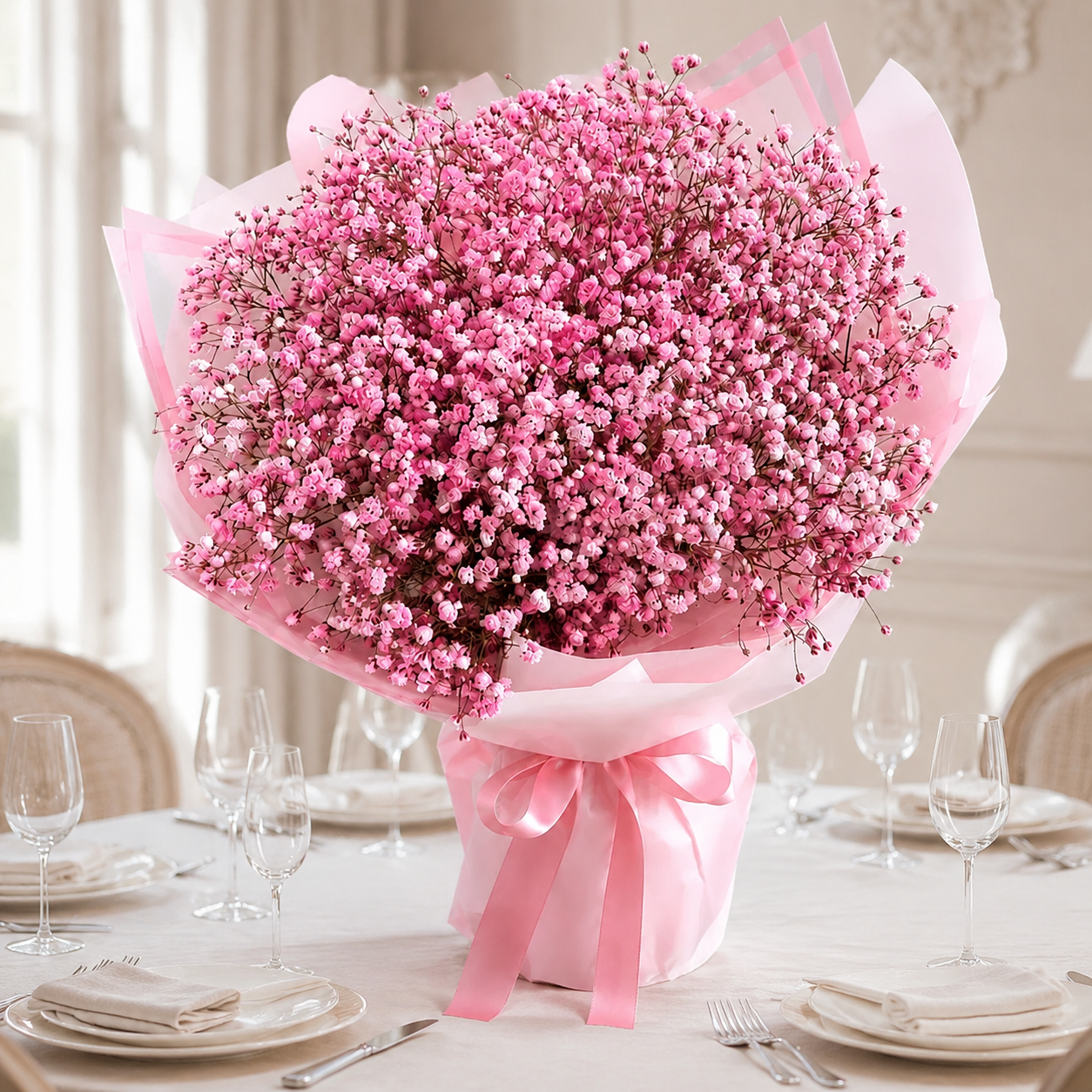 Pink Baby’s Breath