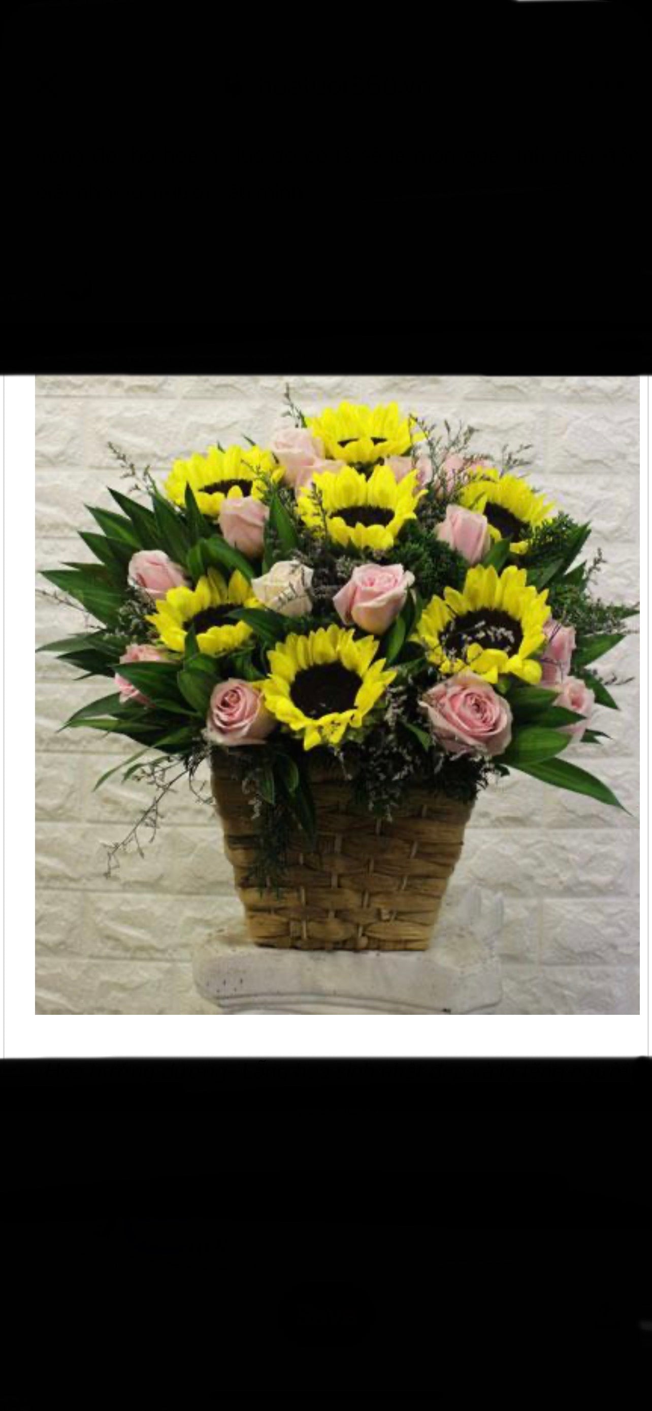 Sunflowers & Roses