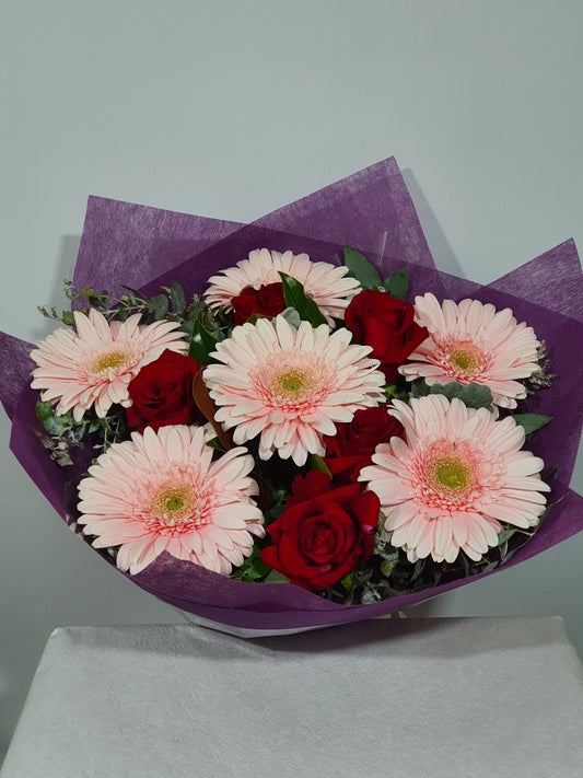 Gerbera & Roses Bouquets