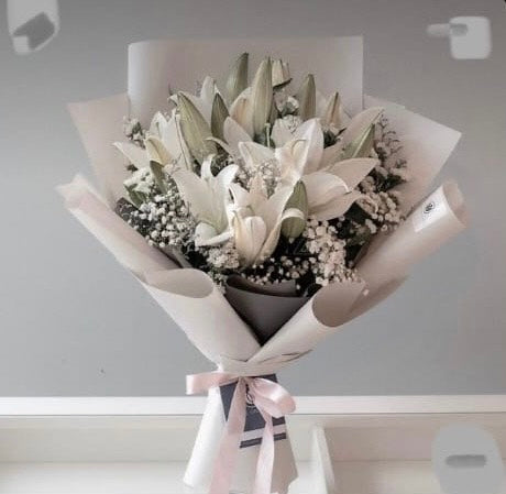 White Oriental Bouquet