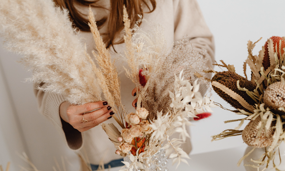 dried flowers