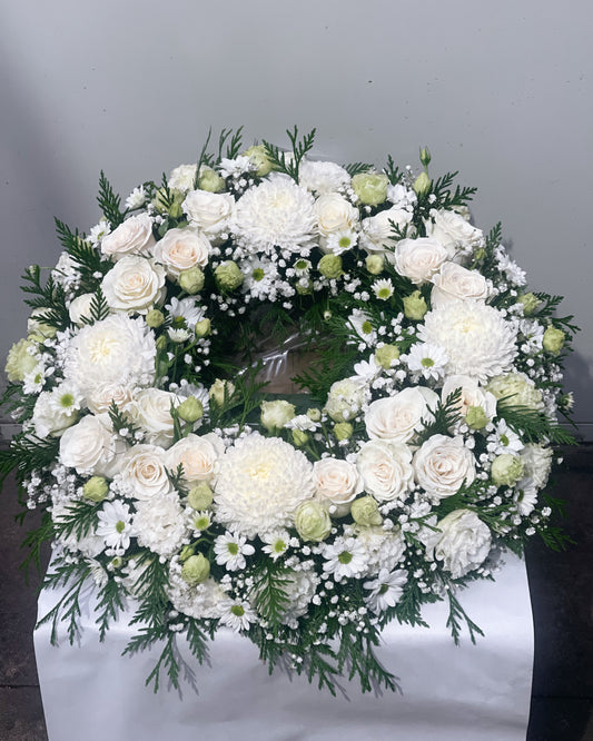 Condolences Wreath Large