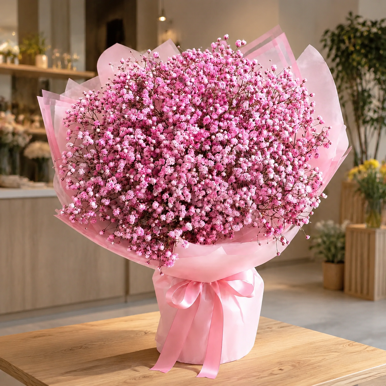 Pink Baby’s Breath